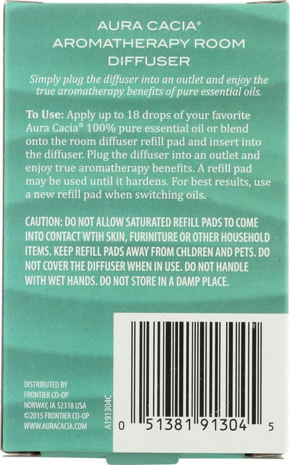 Aromatherapy Room Diffuser With 5 Refill Pads [amazon_upc] asin:B001E150ZO
