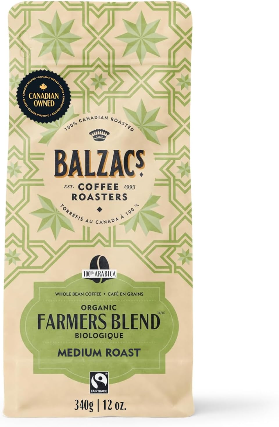 Farmers Blend (Whole Bean Marble Roast) - 340g [amazon_upc] asin:B075V51FDN