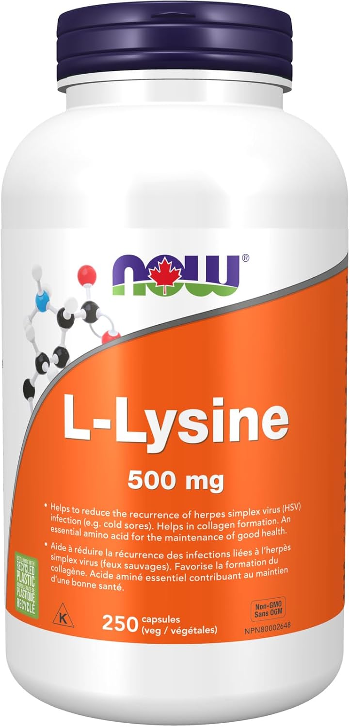 L-Lysine 500mg - 250 + 100 Caps FREE [amazon_upc] asin:B0040BDEC6
