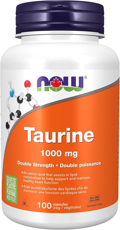Taurine 1,000mg - 100 Caps [amazon_upc] asin:B0040B7S1Y