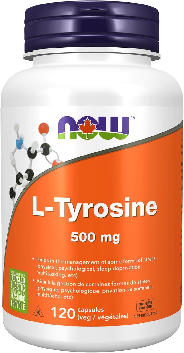 L-Tyrosine 500mg - 120 + 60 Caps FREE [amazon_upc] asin:B000NC2XCI