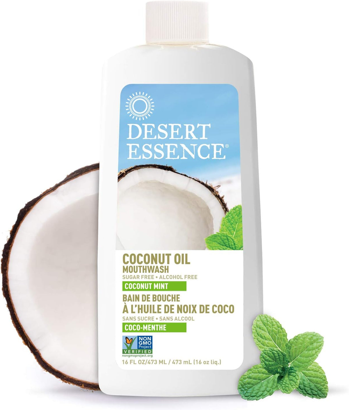 Coconut Oil Mouthwash (Coconut Mint) - 473ml [amazon_upc] asin:B071VKQM91
