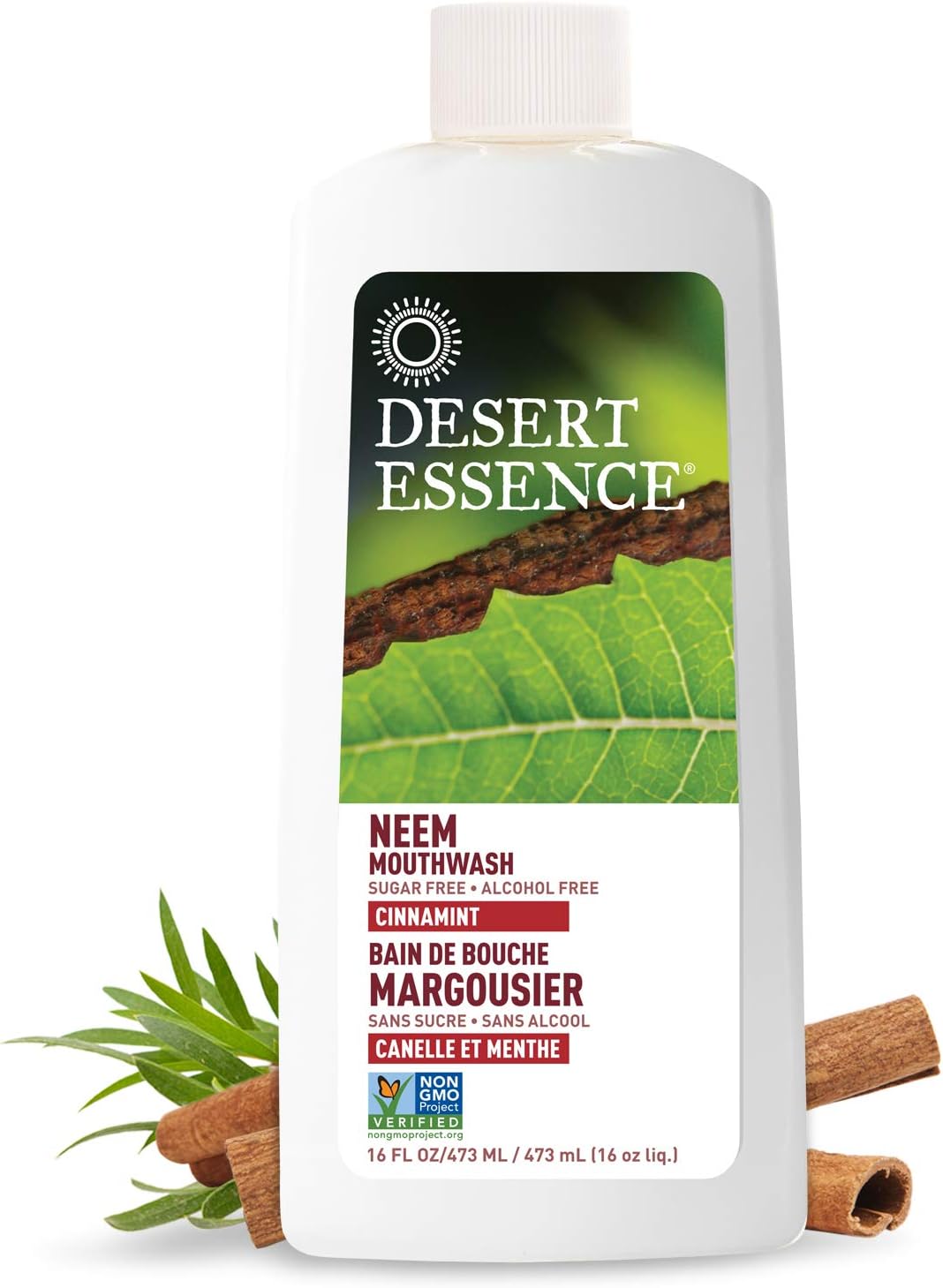 Neem Mouthwash (Cinnamint) - 473ml [amazon_upc] asin:B0106L3LYO