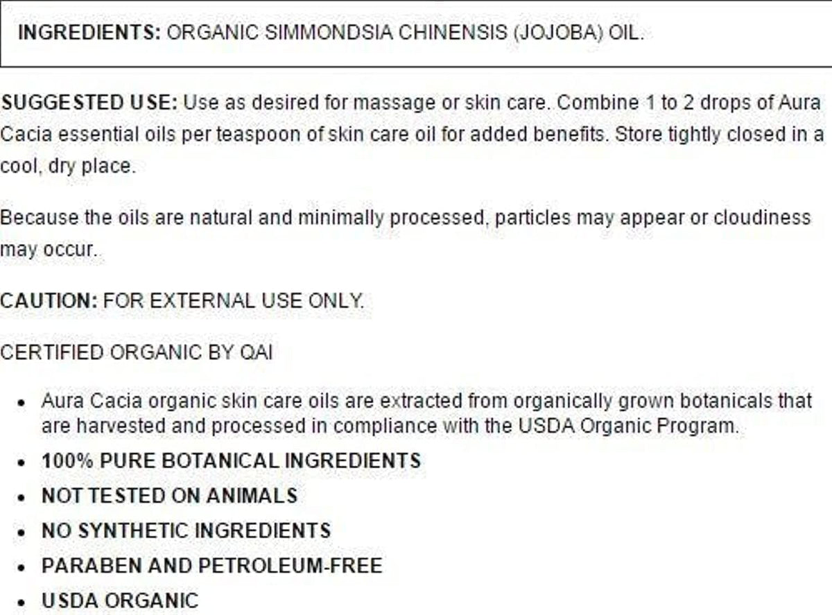 Jojoba Skin Care Oil (Balancing) - 118ml [amazon_upc] asin:B00CP7PIM6
