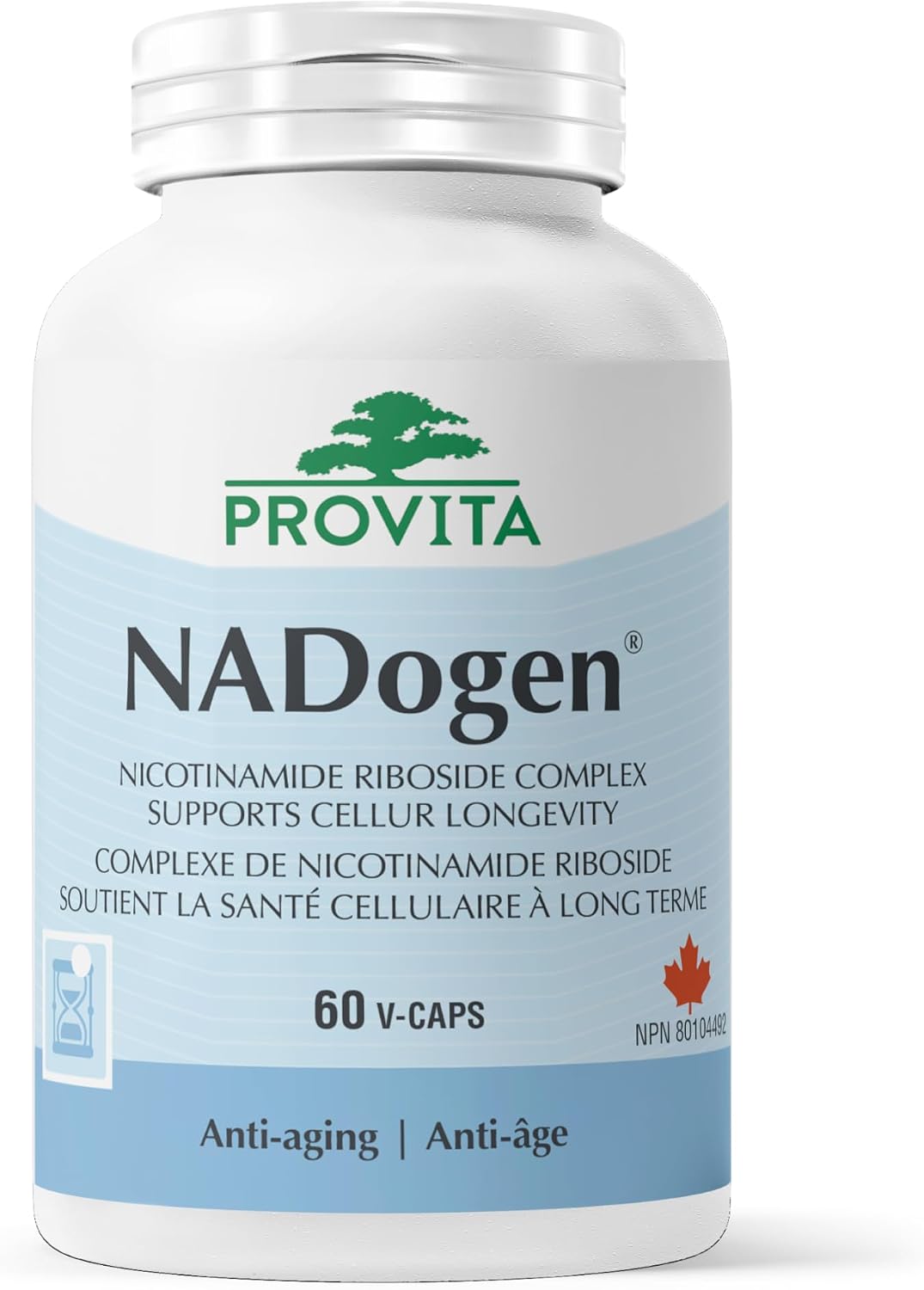 Nadogen NAD+ SIRT1 - 60 V-Caps [amazon_upc] asin:B0B5YWPDHR