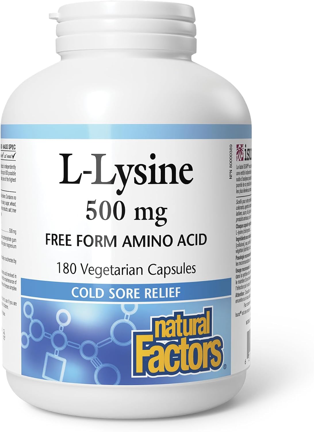 L-Lysine 500mg - 180 V-Caps [amazon_upc] asin:B0DG6287RS