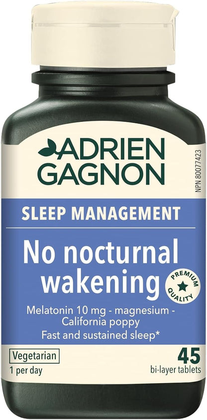 No Nocturnal Wakening Melatonin 10mg - 45 Tabs [amazon_upc] asin:B081F259DR