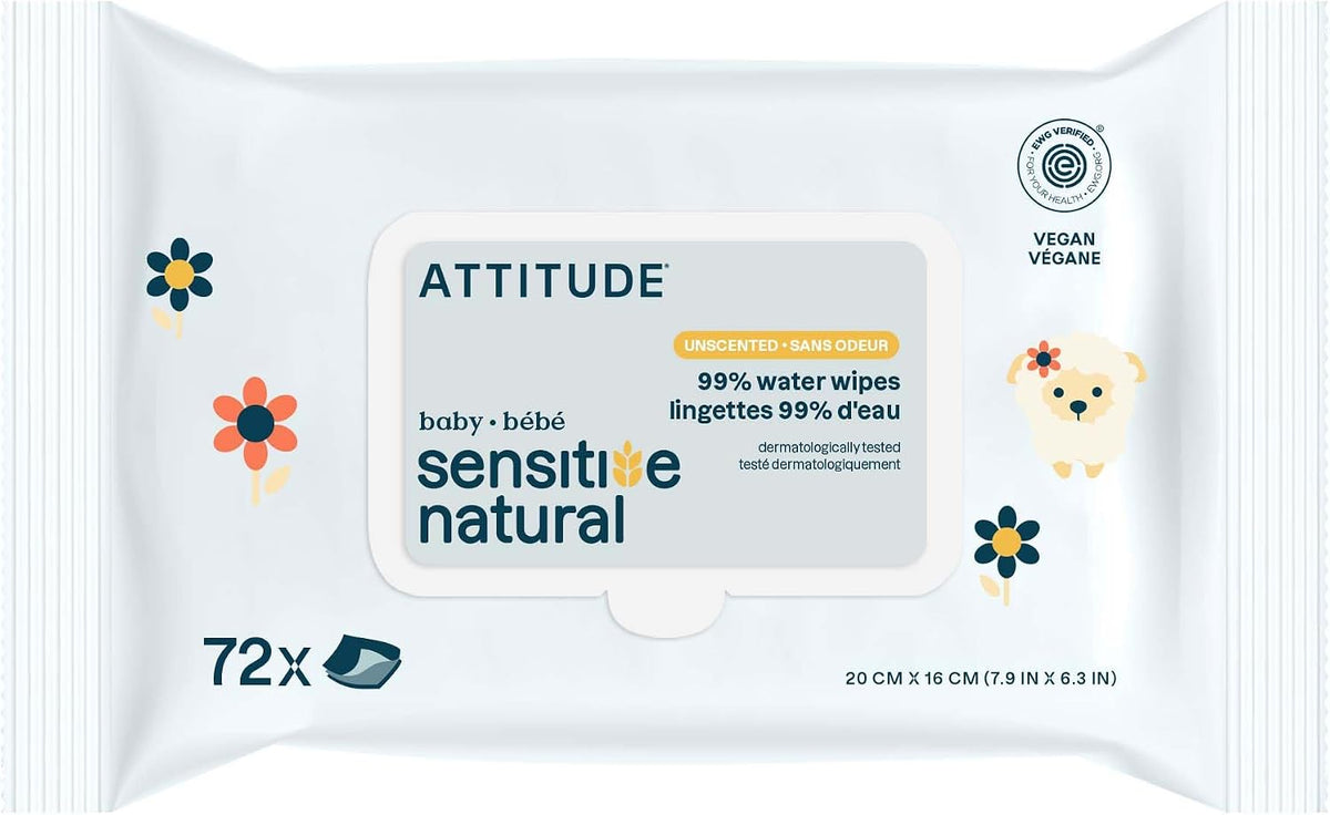 Oatmeal Sensitive Natural Baby Care Wipes - 72 Wipes [amazon_upc] asin:B01KA6B07K