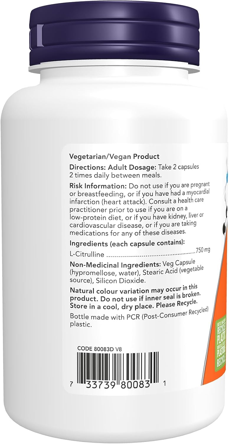 L-Citrulline 750mg - 90 Caps [amazon_upc] asin:B07GQB6K4V