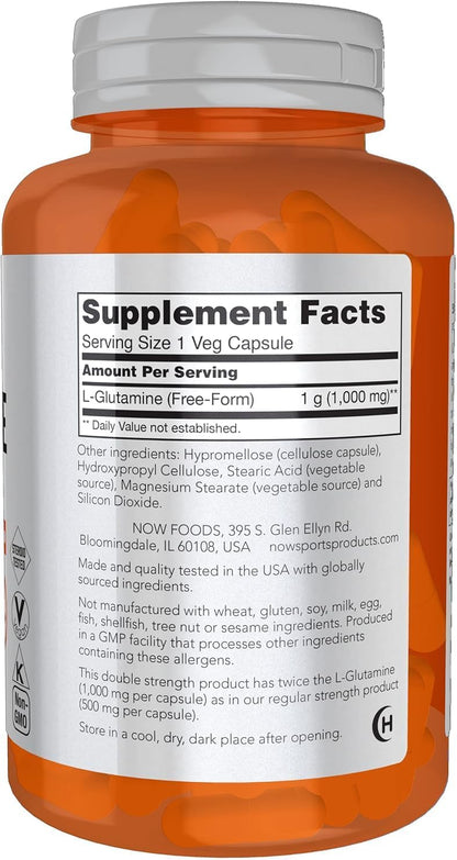 L-Glutamine 1,000mg - 120 Caps [amazon_upc] asin:B00PUX41J8