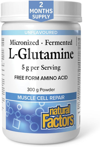 L-Glutamine - 300g Powder + BONUS [amazon_upc] asin:B0DNZZGKPK
