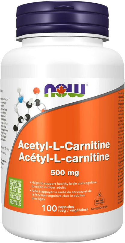 Acetyl L-Carnitine 500mg - 100 V-Caps [amazon_upc] asin:B01CFF815I