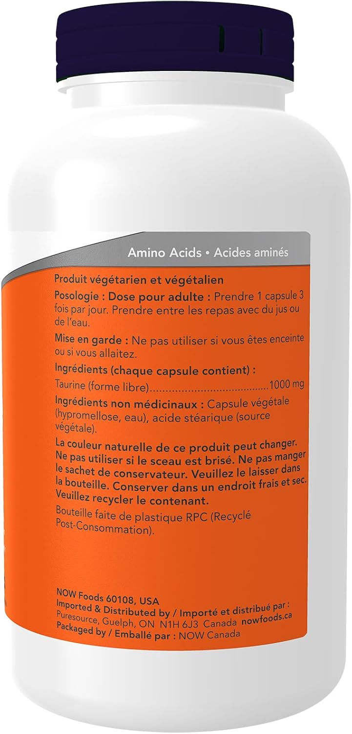 Taurine 1,000mg - 250 V-Caps [amazon_upc] asin:B00J8NDMZK
