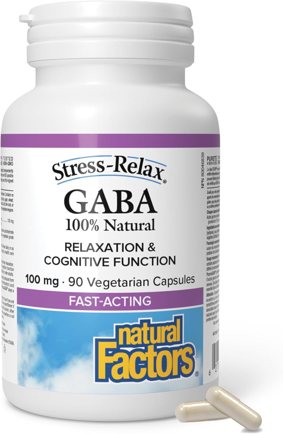 GABA 100mg - 90 V-Caps [amazon_upc] asin:B0BLV4Q5VH