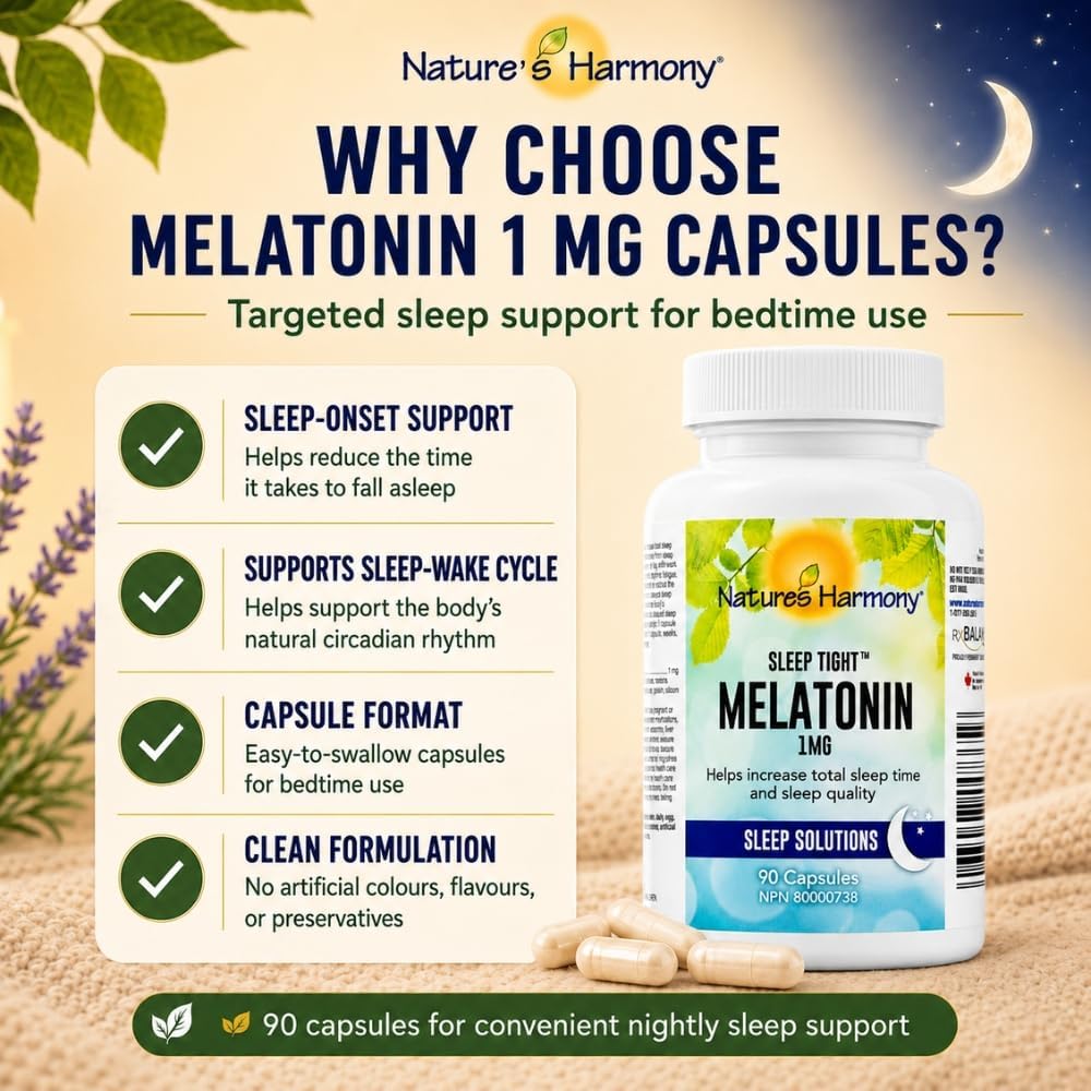 Sleep Tight Melatonin 1mg - 90 Caps [amazon_upc] asin:B00CP7TKLG