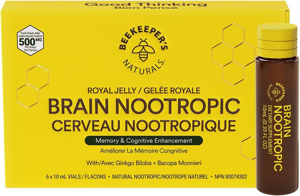 Royal Jelly Brain Fuel - 6 x 10ml [amazon_upc] asin:B072W82CYH