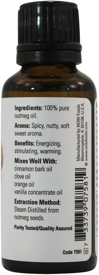 Nutmeg Oil (100% Pure) - 30ml [amazon_upc] asin:B0041U2U4Y