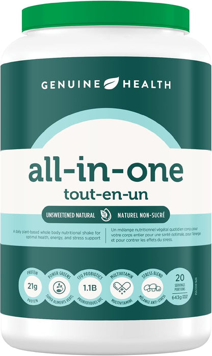 All-In-One (Unsweetened Natural) - 643g [amazon_upc] asin:B0CHFVNFB4