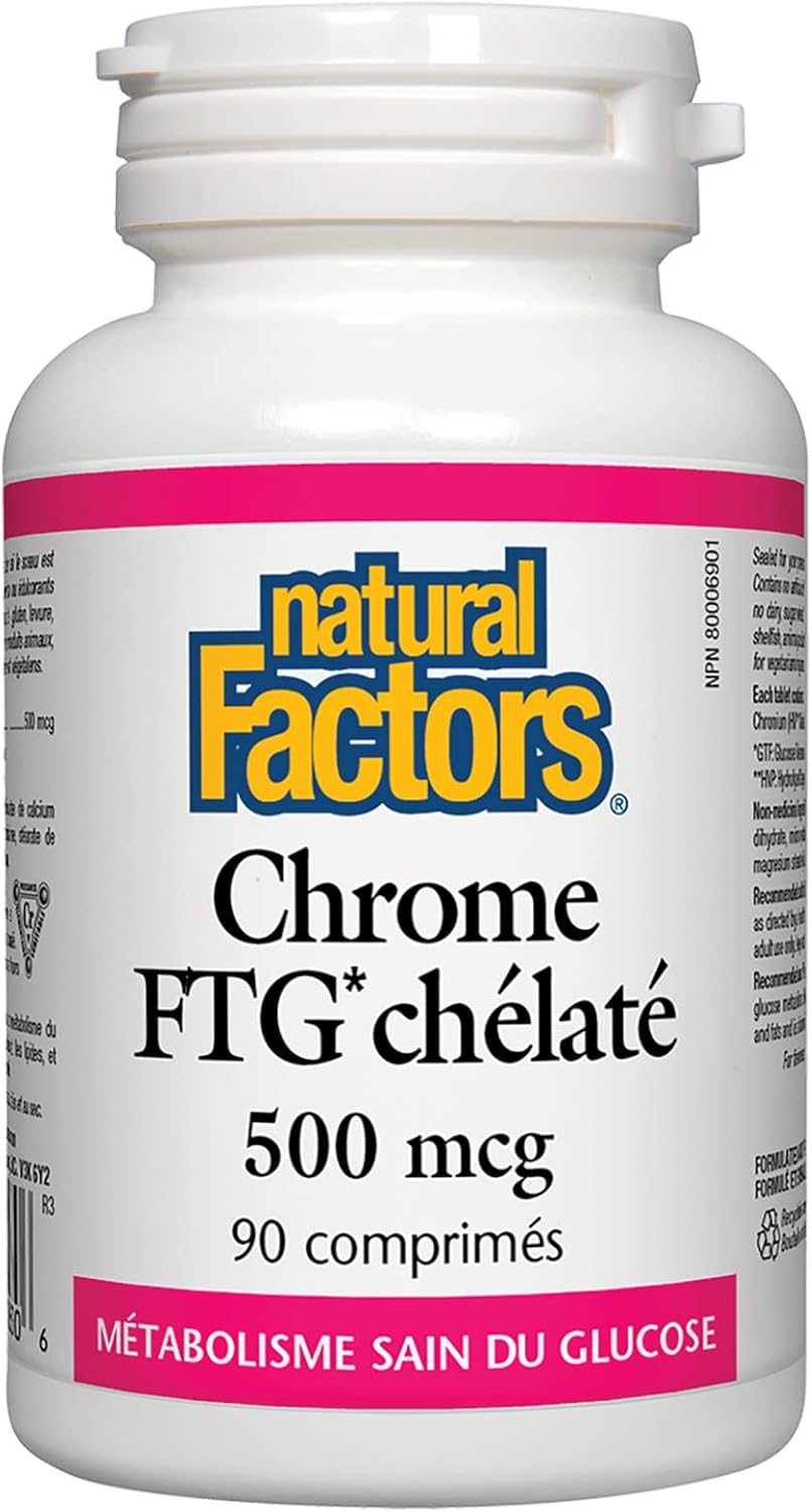 Chromium GTF Chelate 500mcg - 90 Tabs [amazon_upc] asin:B0019BEKYQ