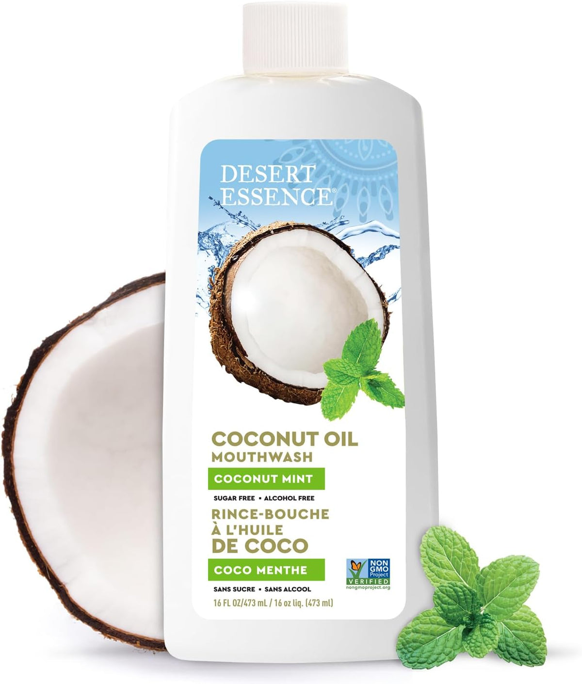 Coconut Oil Mouthwash (Coconut Mint) - 473ml [amazon_upc] asin:B071VKQM91