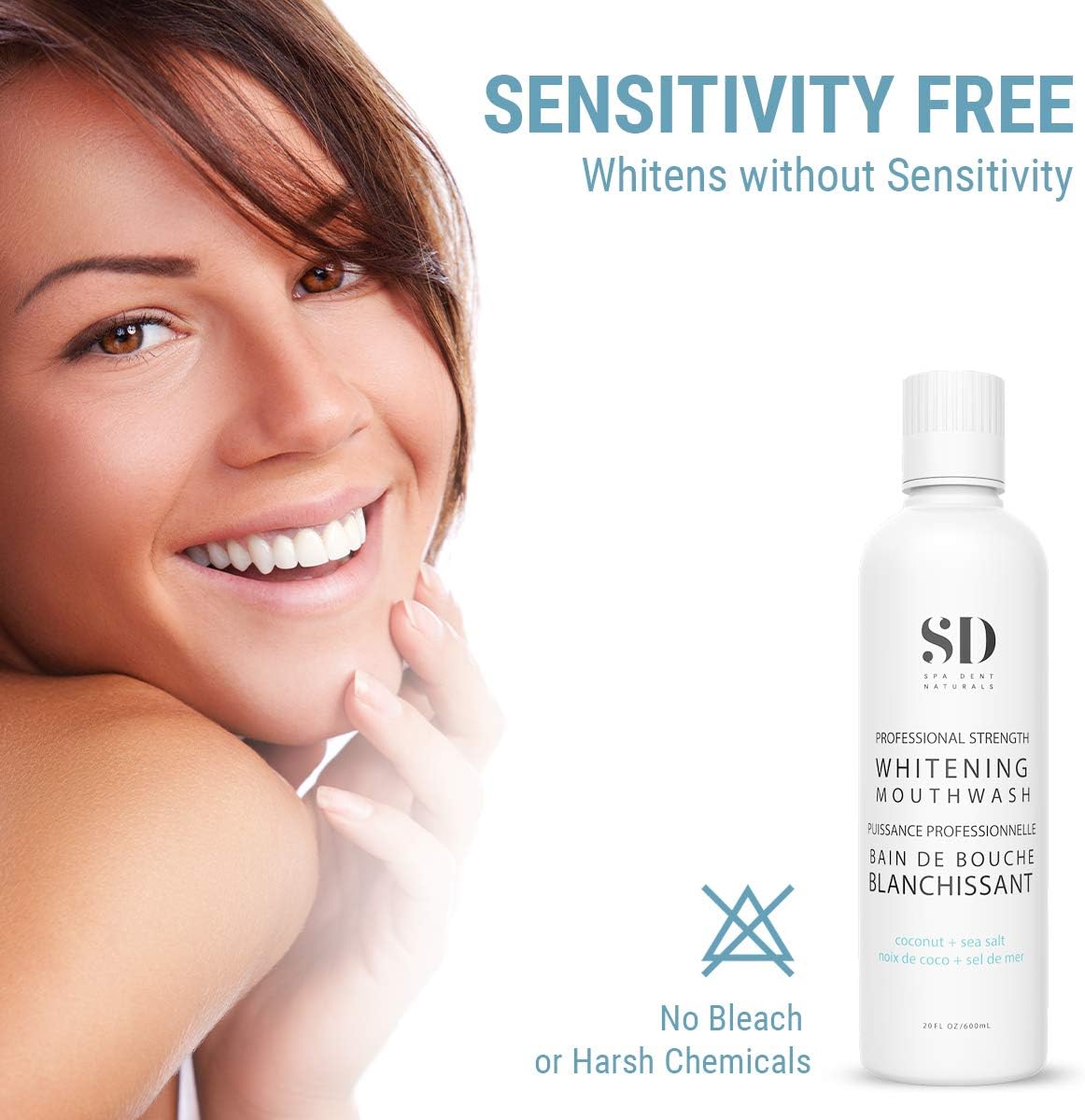 Whitening Mouthwash (Coconut & Sea Salt) - 600ml [amazon_upc] asin:B07ZZL74VQ
