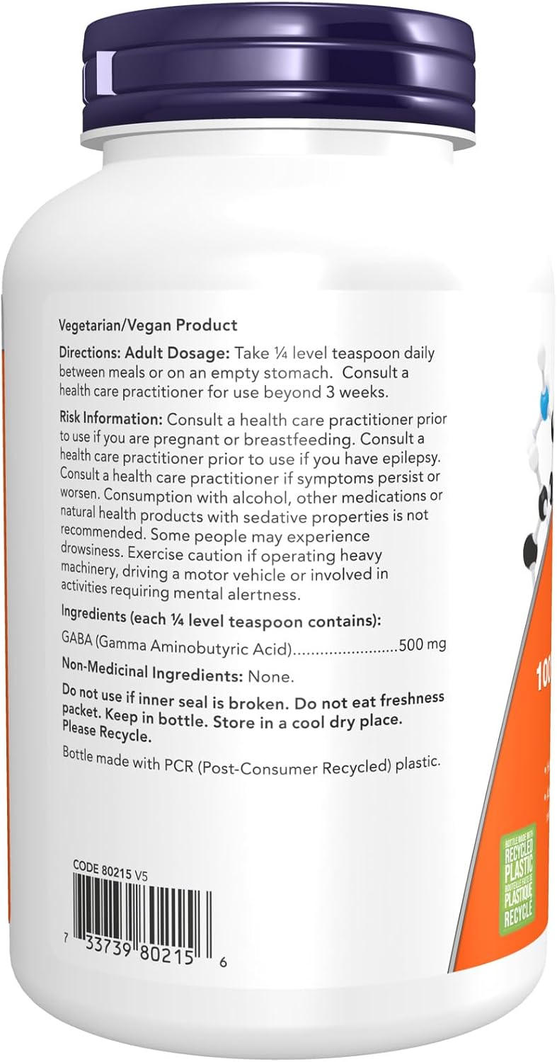 GABA Powder 100% Pure - 170g [amazon_upc] asin:B078WV1JH7