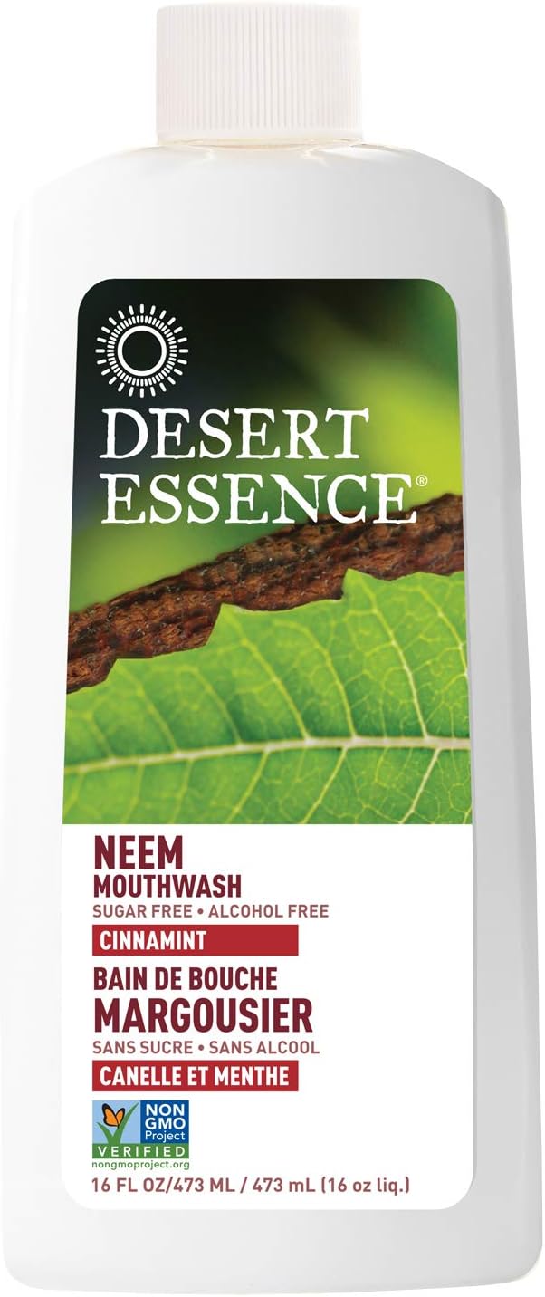 Neem Mouthwash (Cinnamint) - 473ml [amazon_upc] asin:B0106L3LYO