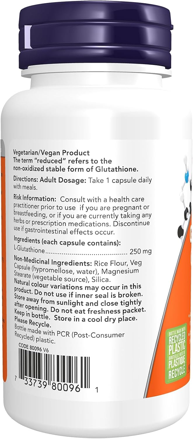 Glutathione 250mg - 60 V-Caps [amazon_upc] asin:B003FG66KY