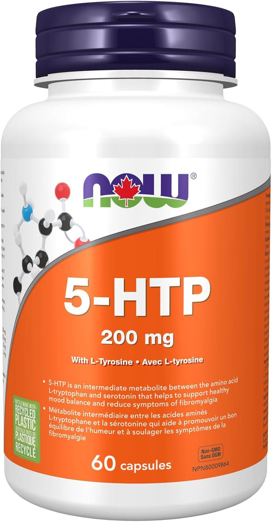 5-HTP 200mg + Tyrosine - 60 Caps [amazon_upc] asin:B003FFZ89A