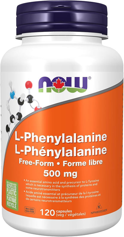 L-Phenylalanine 500mg - 120 Caps [amazon_upc] asin:B00J8NESD0