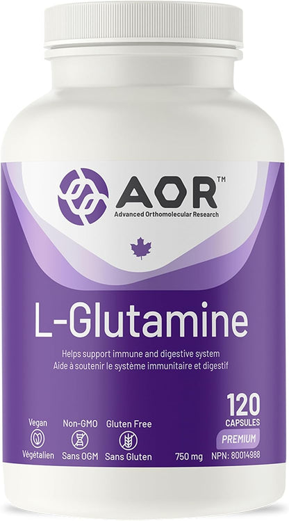 L-Glutamine 750mg - 120 V-Caps [amazon_upc] asin:B00CORMMRG