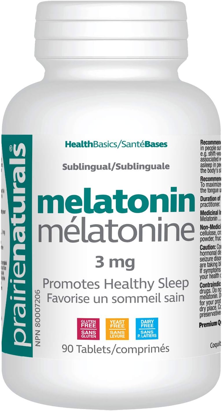 Melatonin 3mg - 90 Tabs [amazon_upc] asin:B01NBAEN9L