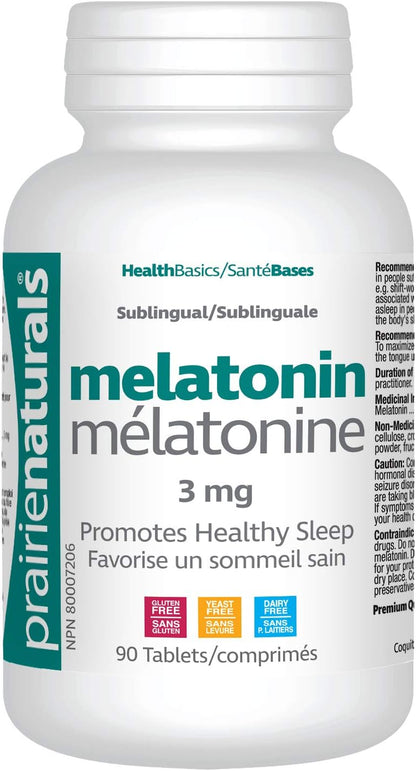 Melatonin 3mg - 90 Tabs [amazon_upc] asin:B01NBAEN9L