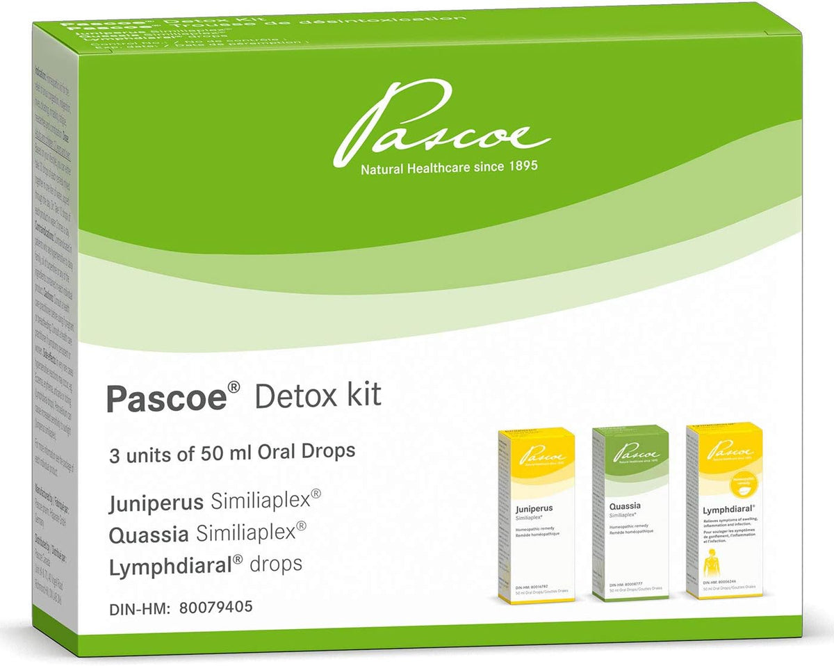 Pascoe Detox Kit (Whole Body Cleanse) - 3 x 50ml [amazon_upc] asin:B06XXRYXKM