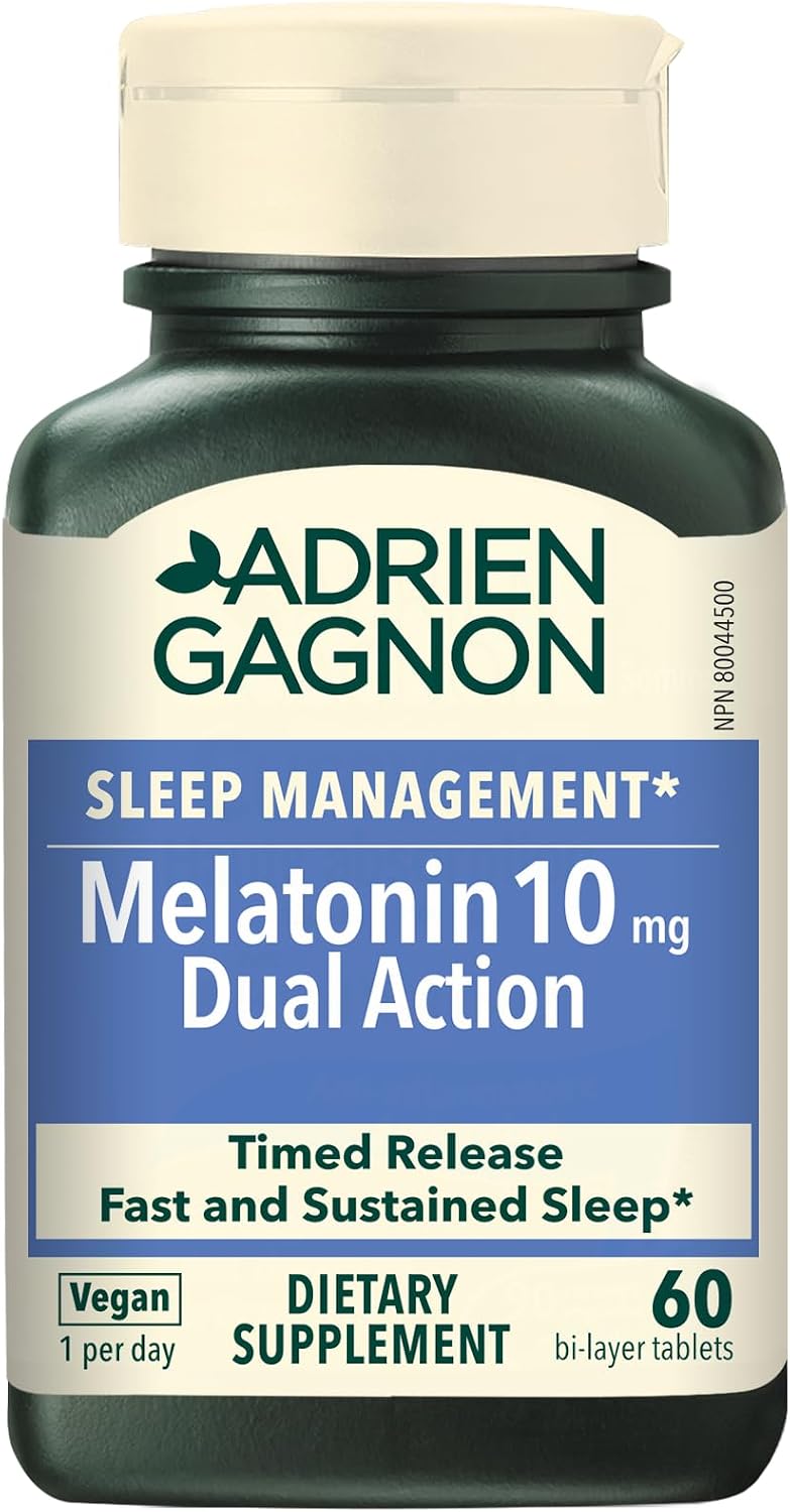 Melatonin 10mg Dual Action - 60 Tabs [amazon_upc] asin:B01DL3SMBG