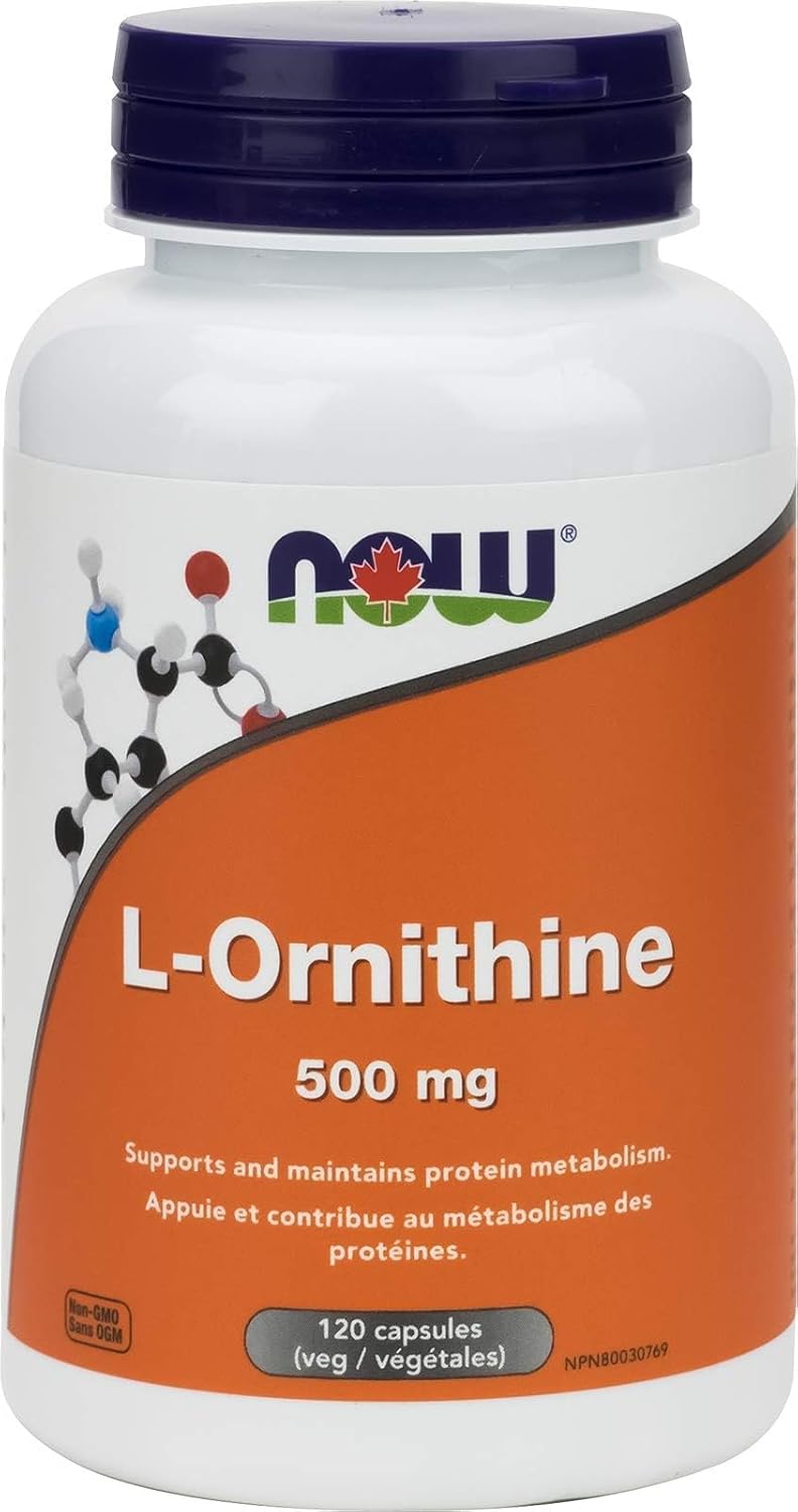 L-Ornithine 500mg - 120 V-Caps [amazon_upc] asin:B07GTDMZ5N