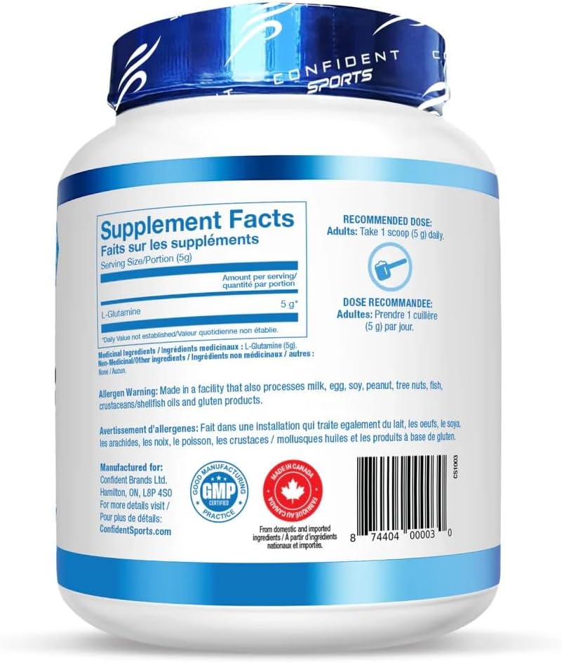Glutamine - 1,100g + BONUS [amazon_upc] asin:B08LZYDDRT