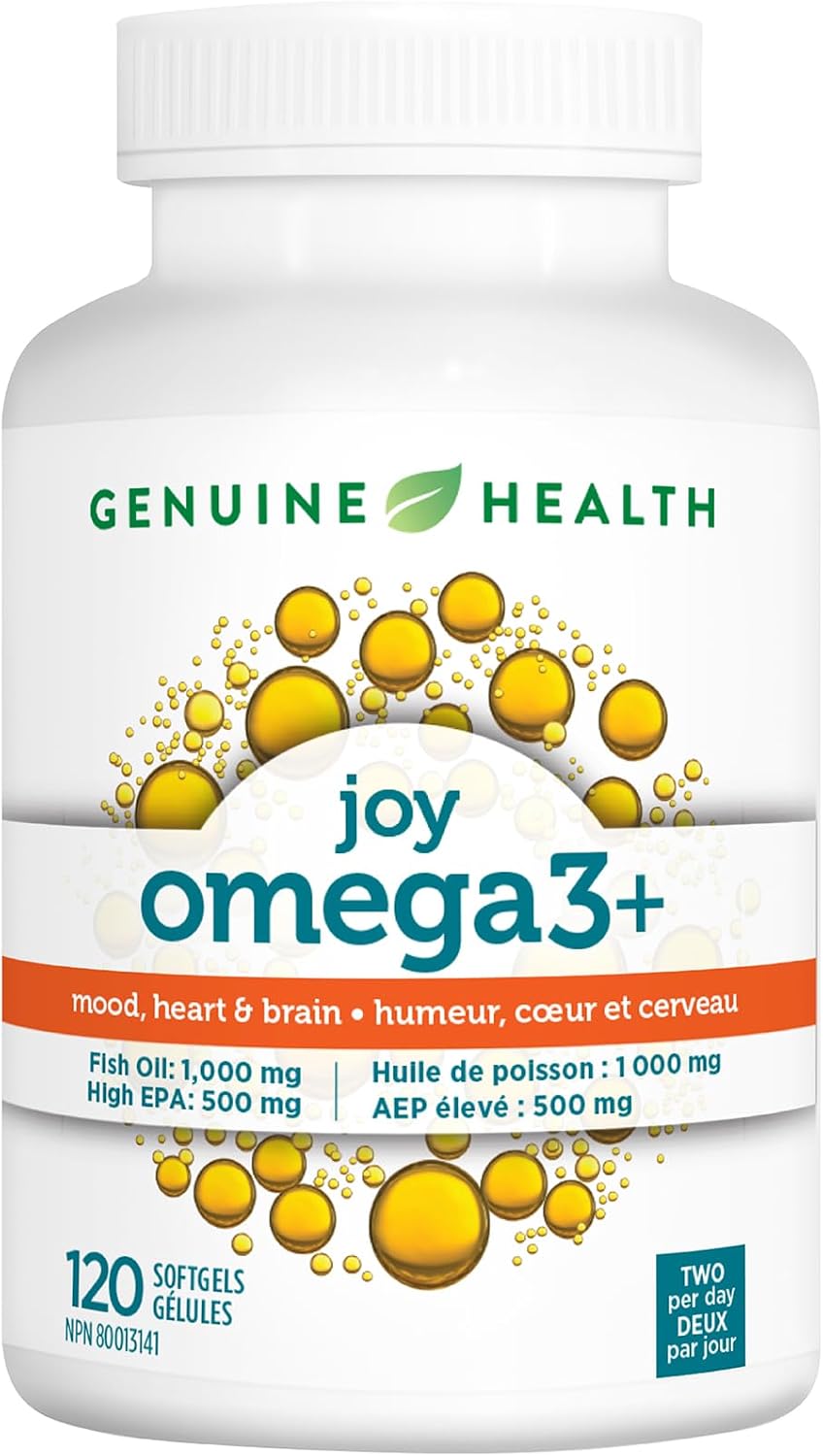 Omega3+ Joy - 120 Softgels [amazon_upc] asin:B00CORLXEE