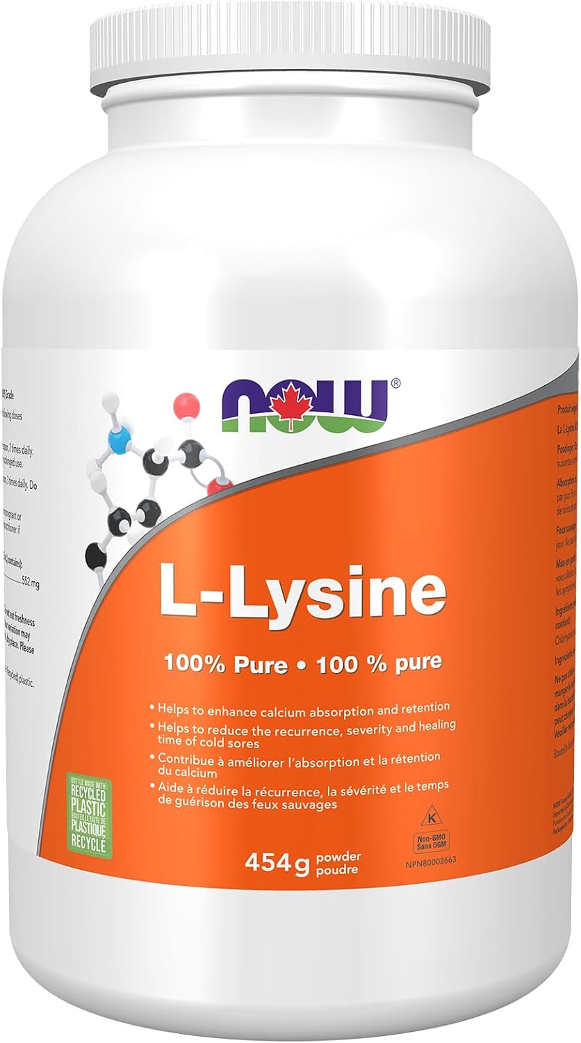 L-Lysine Powder 100% Pure - 454g [amazon_upc] asin:B078WVS8QH