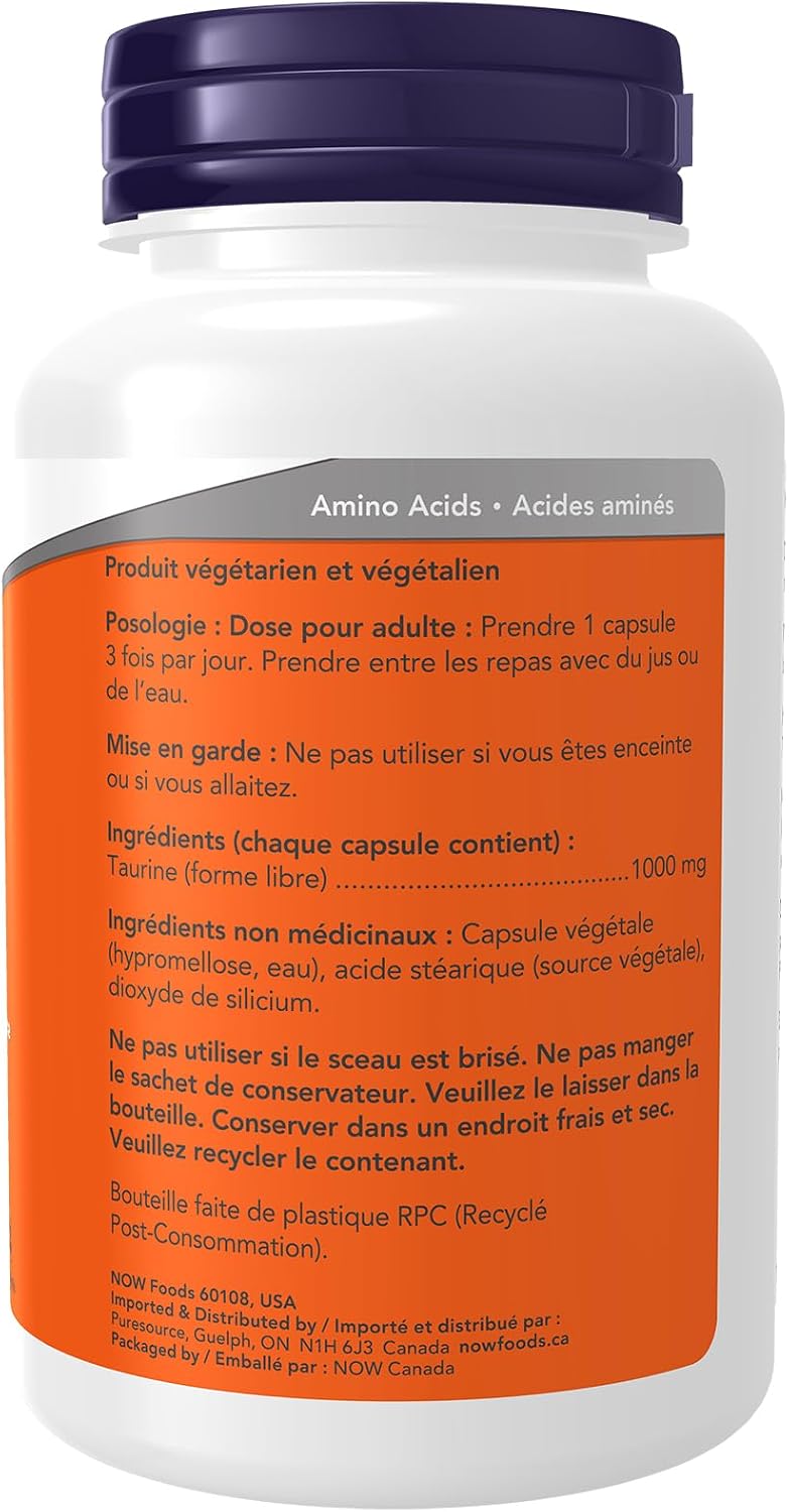 Taurine 1,000mg - 100 Caps [amazon_upc] asin:B0040B7S1Y
