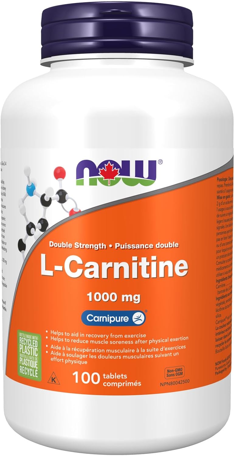 L-Carnitine 1,000mg - 100 Tabs [amazon_upc] asin:B078WVNCCN