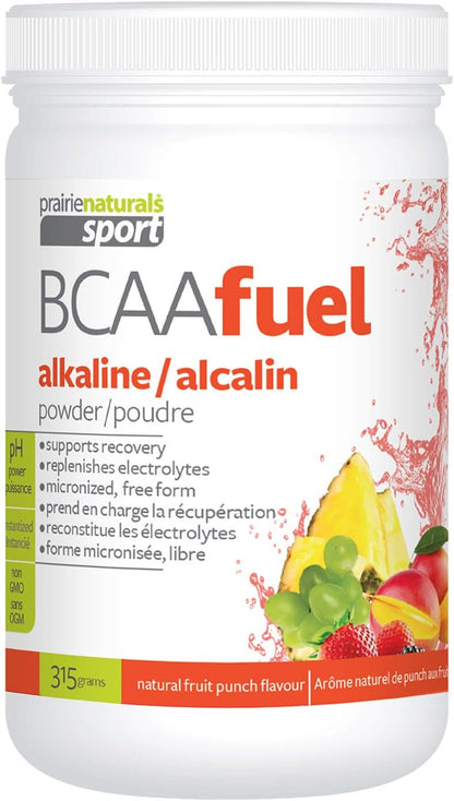 BCAA Fuel Alkaline (Natural Fruit Punch) - 315g + BONUS [amazon_upc] asin:B01N43R1YJ