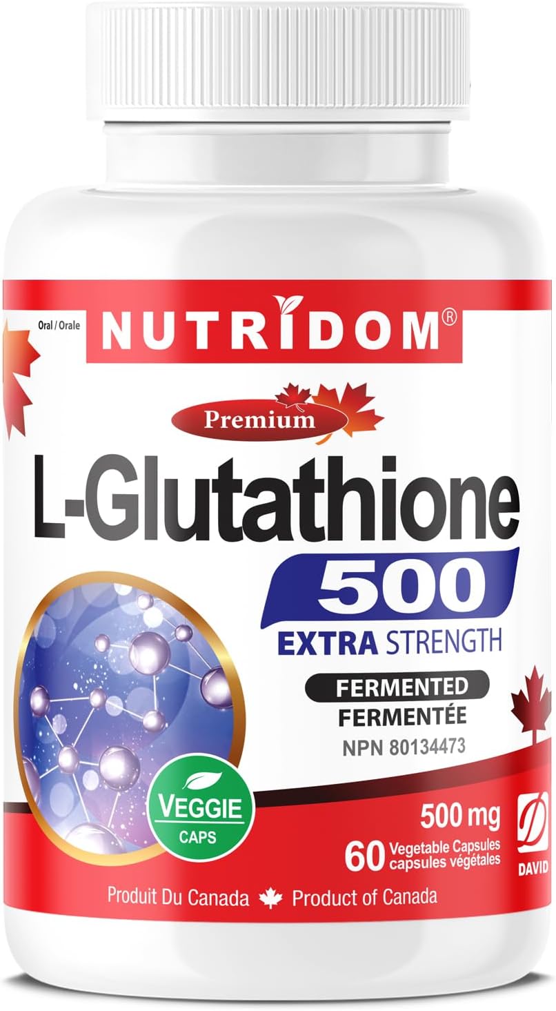 L-Glutathione 500 Extra Strength - 60 V-Caps [amazon_upc] asin:B0DR99XS22