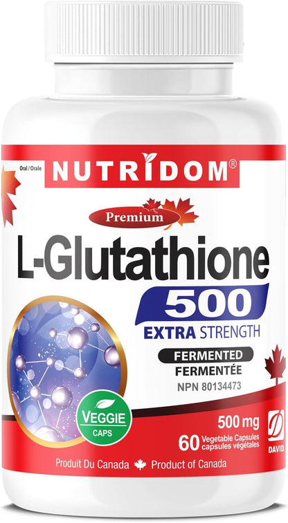 L-Glutathione 500 Extra Strength - 60 V-Caps [amazon_upc] asin:B0DR99XS22