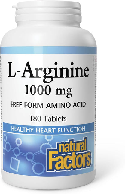 L-Arginine 1,000mg - 180 Tabs [amazon_upc] asin:B0DKVXLY3N