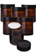 DIY Amber Cream Jars - 6 x 20ml