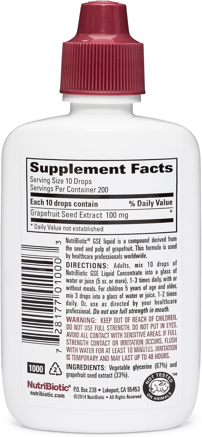 Grapefruit Seed Extract Concentrate - 2oz [amazon_upc] asin:B0002JHZO8