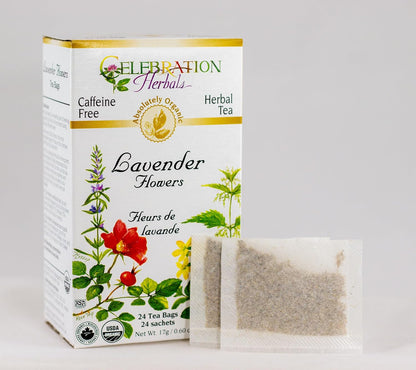 Lavender Flowers Tea (Organic) - 24 Tea Bags [amazon_upc] asin:B001W3FJ0K