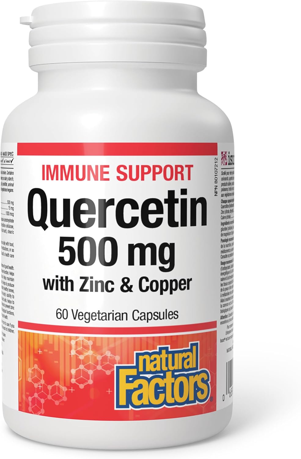 Quercetin 500mg With Zinc & Copper - 60 Caps [amazon_upc] asin:B0H6G2F1PS