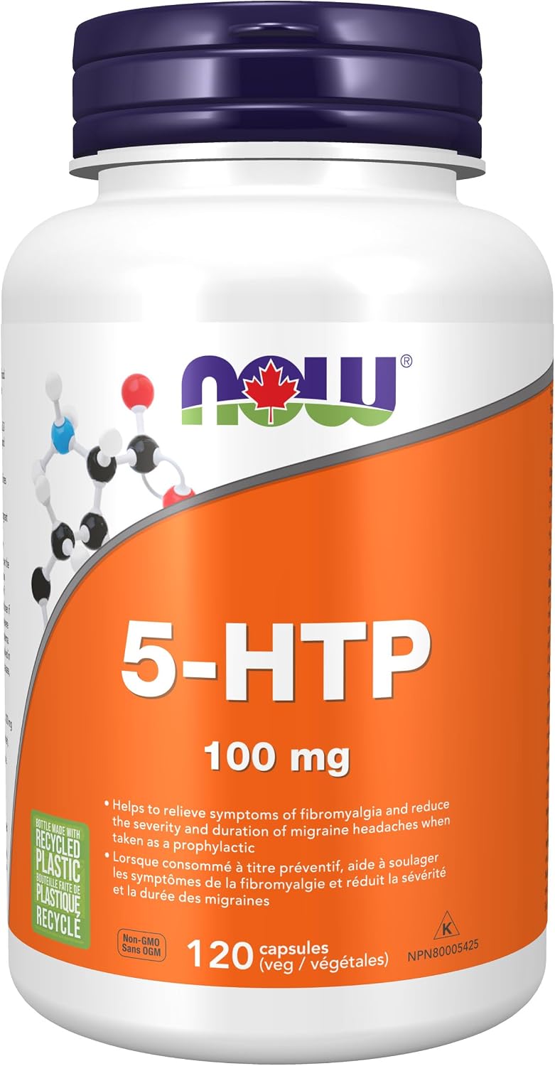 5-HTP 100mg - 120 V-Caps + BONUS [amazon_upc] asin:B003FG4ZK2
